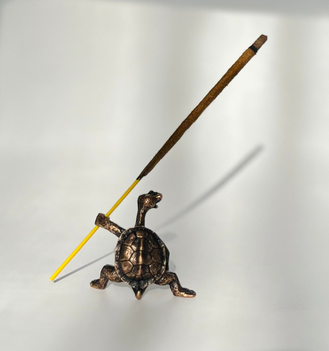 Brass Incense Stick Holder - Turtle