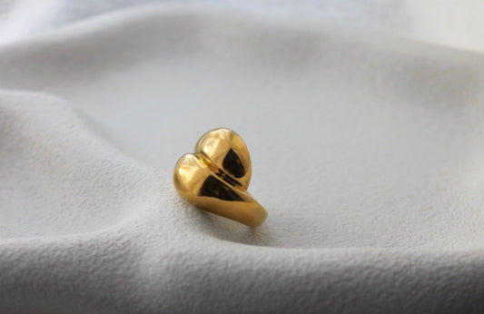 18K Gold Plated Embrace Ring