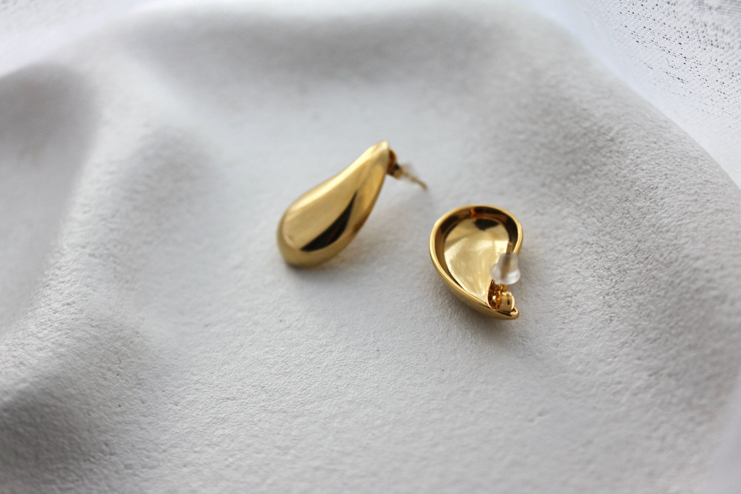 18K Gold Plated Water Drop Earring