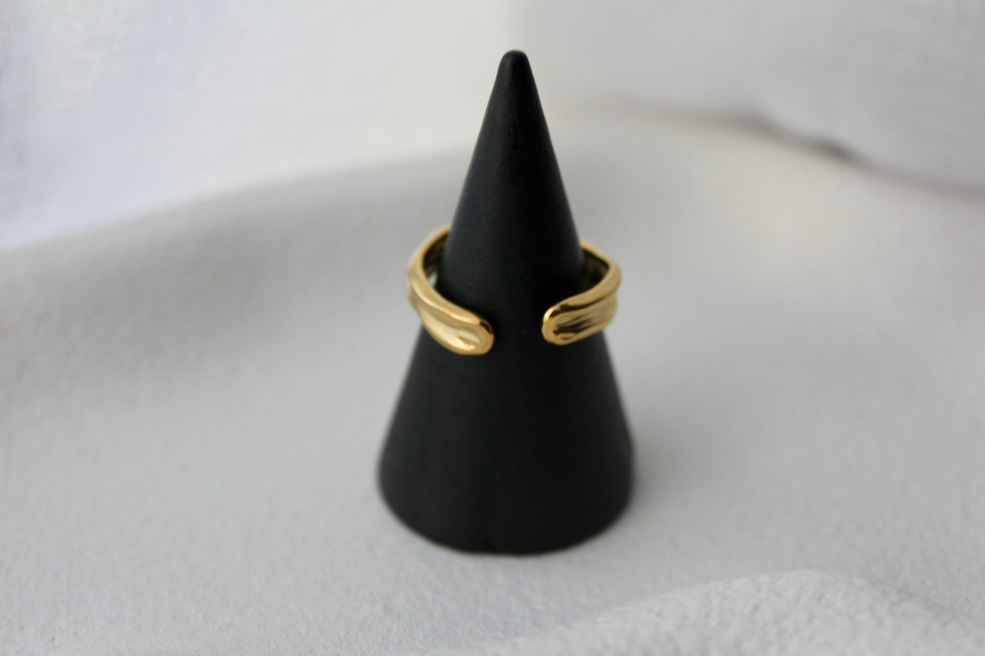 18K Gold Plated Wave Ring