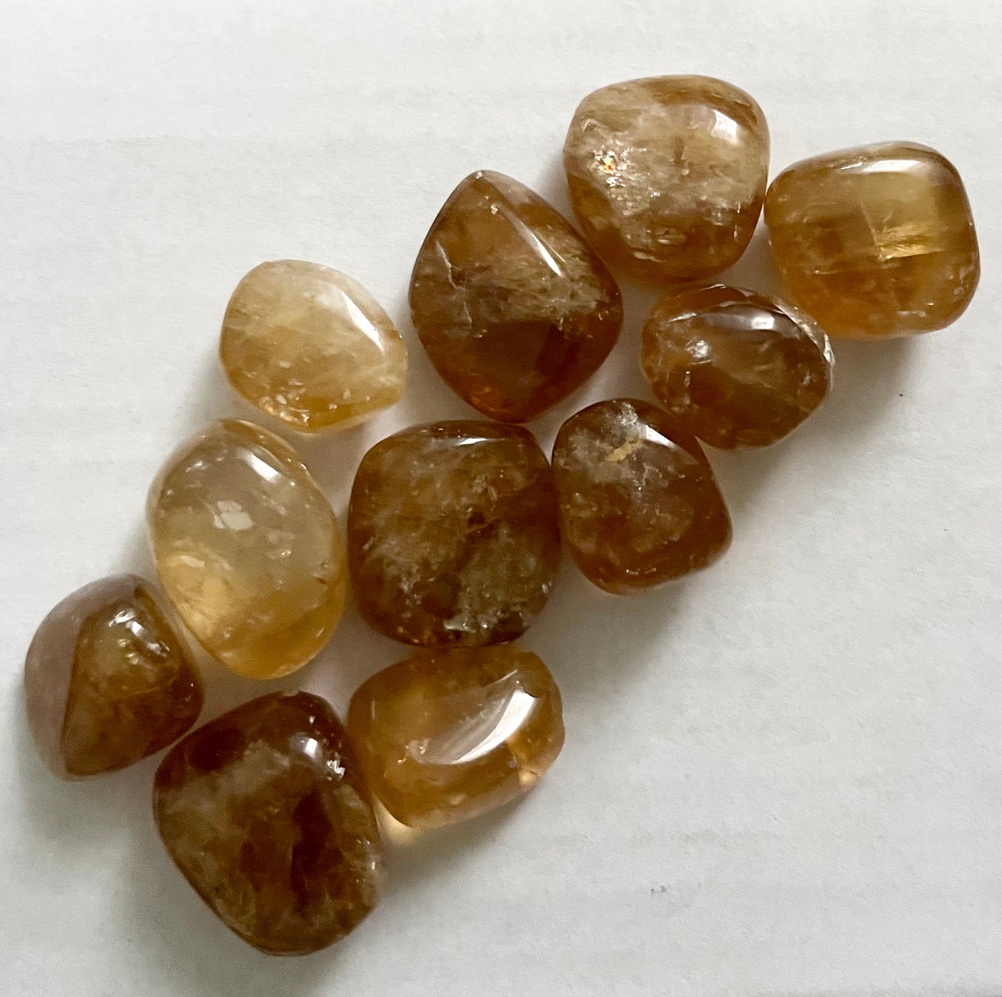 Honey Calcite Tumble Stone