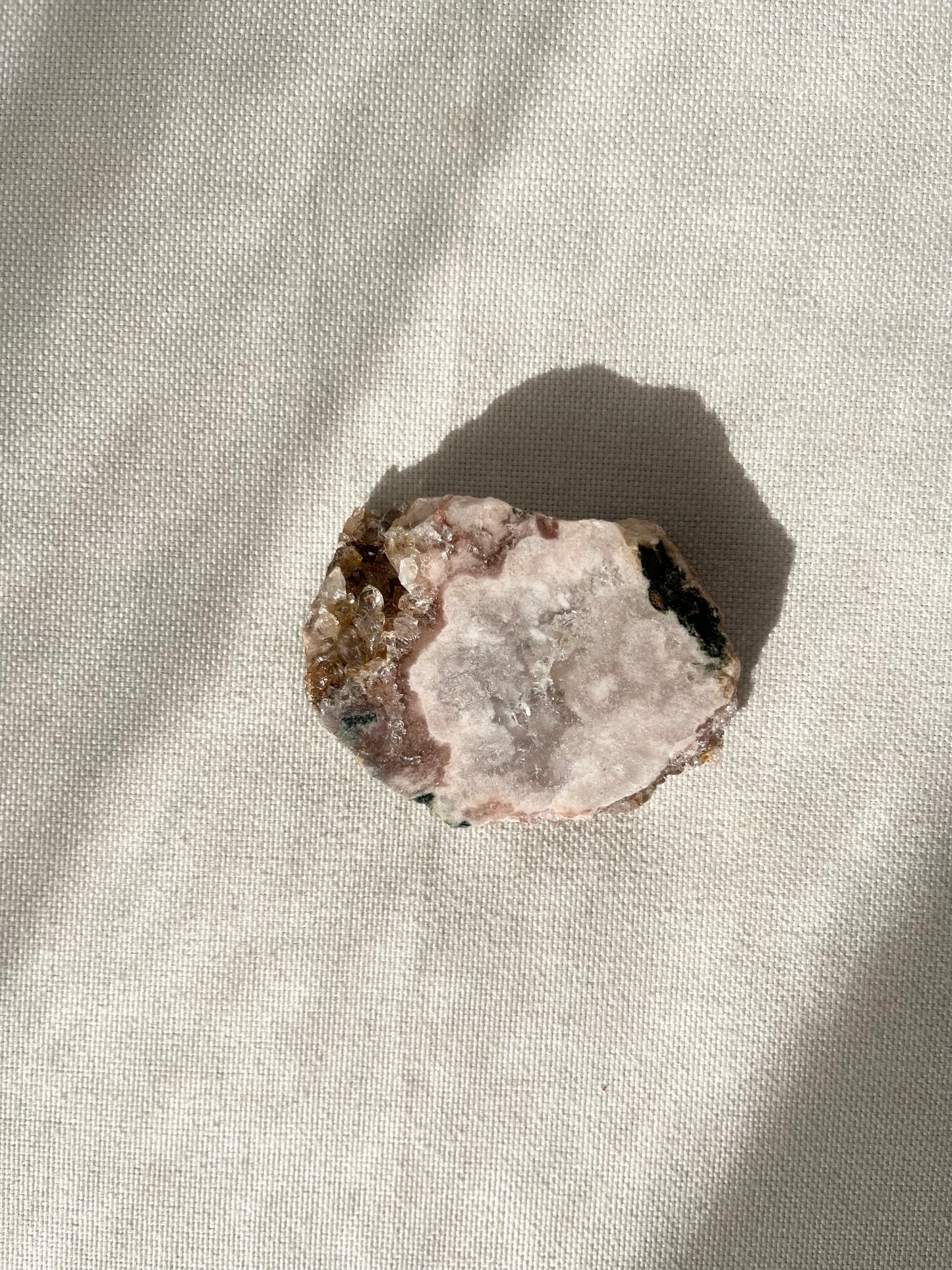 Pink amethyst rough Sydney crystal store 