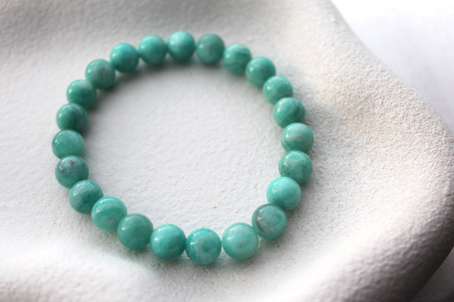 Amazonite 5A Grade Crystal Bracelet