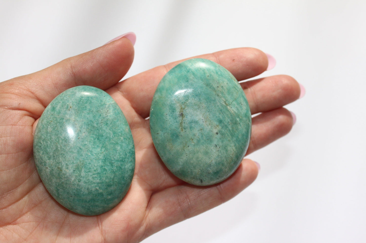 Amazonite Palm Stone