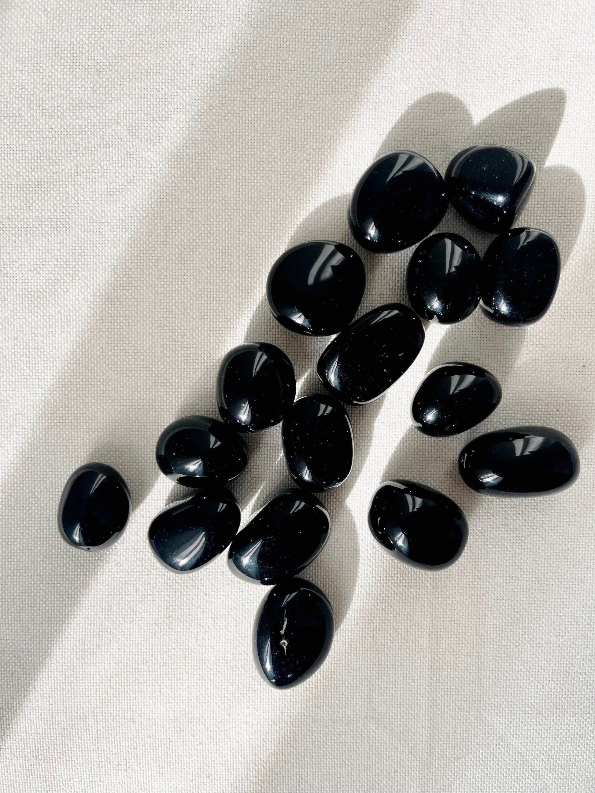 Black Obsidian Tumble Stone