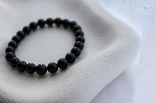 Black Tourmaline Crystal Bracelet