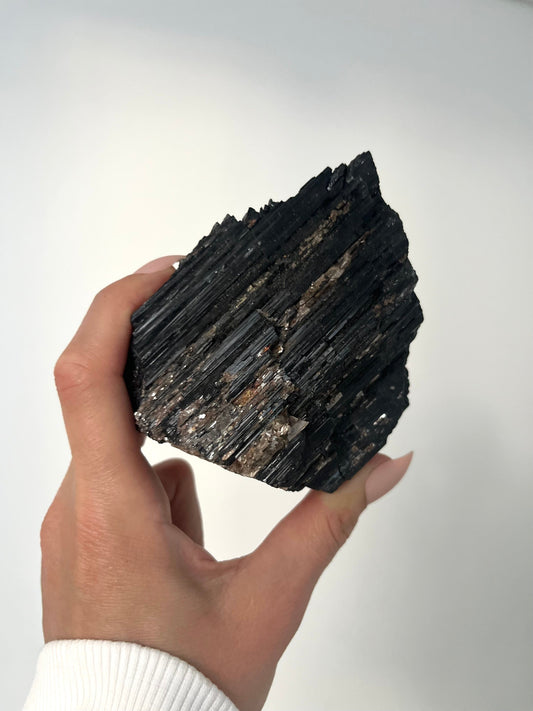 Black Tourmaline Solid Statement Display #1