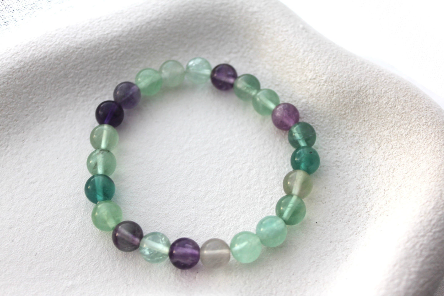 Candy Fluorite Crystal Bracelet