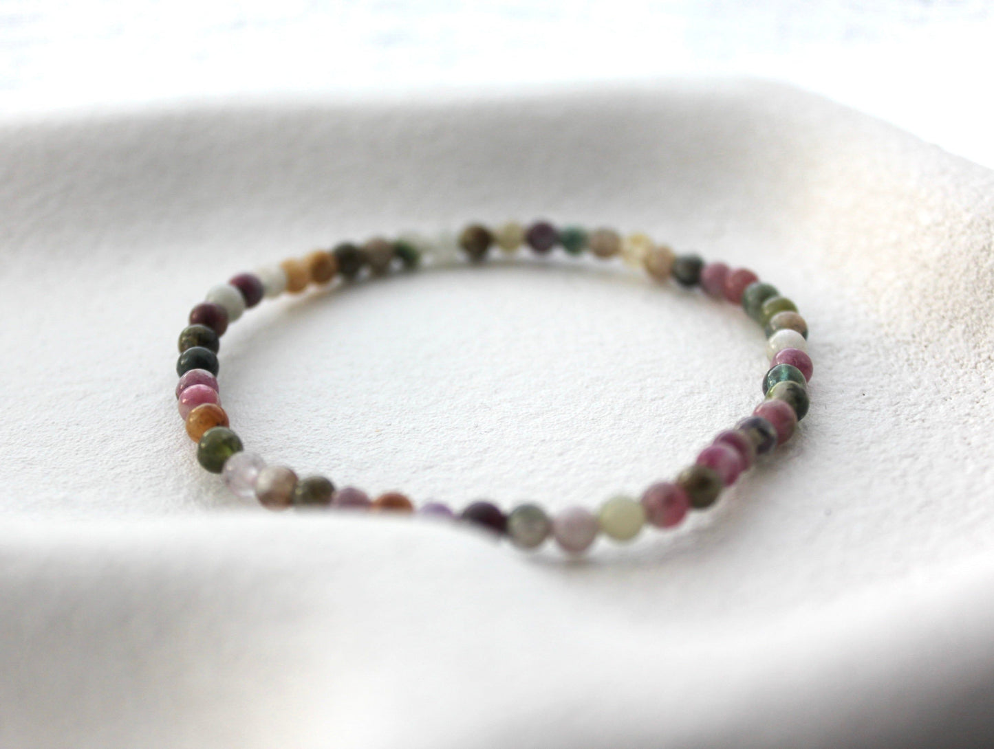 Candy Tourmaline Crystal Bracelet