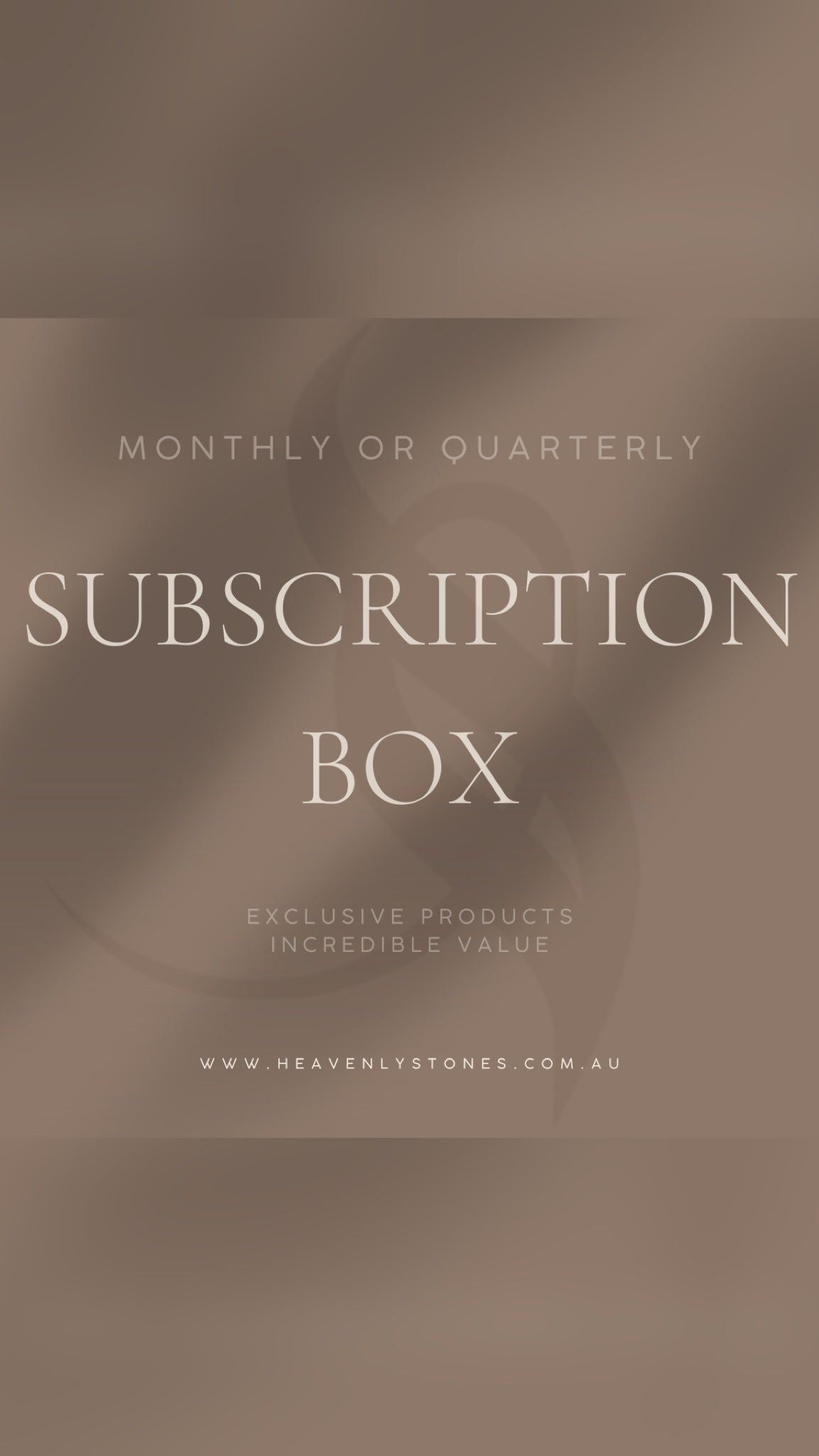 Crystal Subscription Box