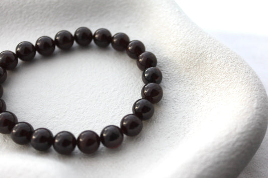 Garnet Crystal Bracelet