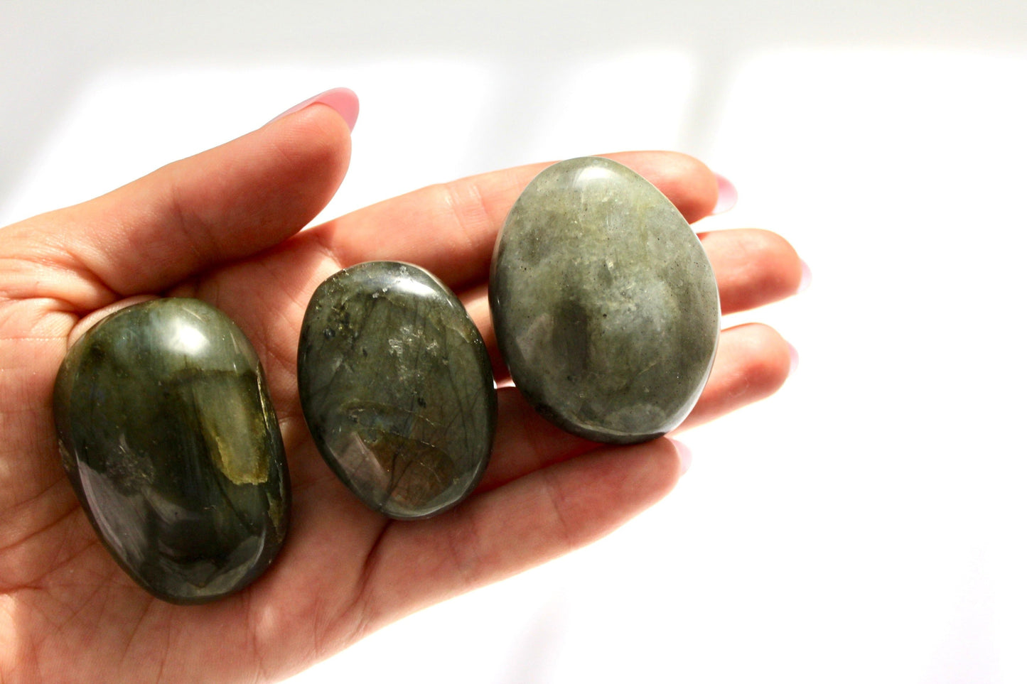 Labradorite Palm Stone