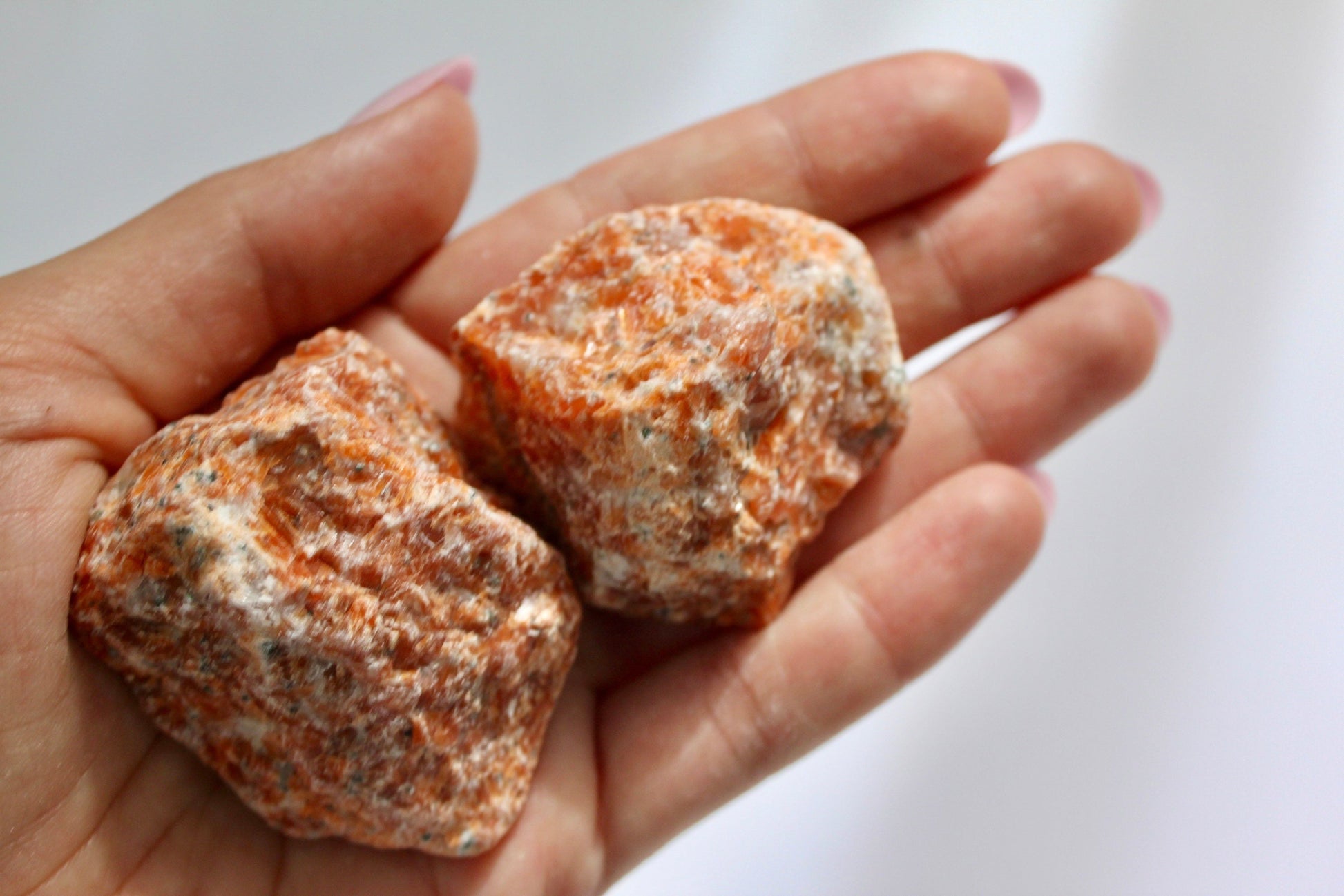 Orange Calcite Rough - Large