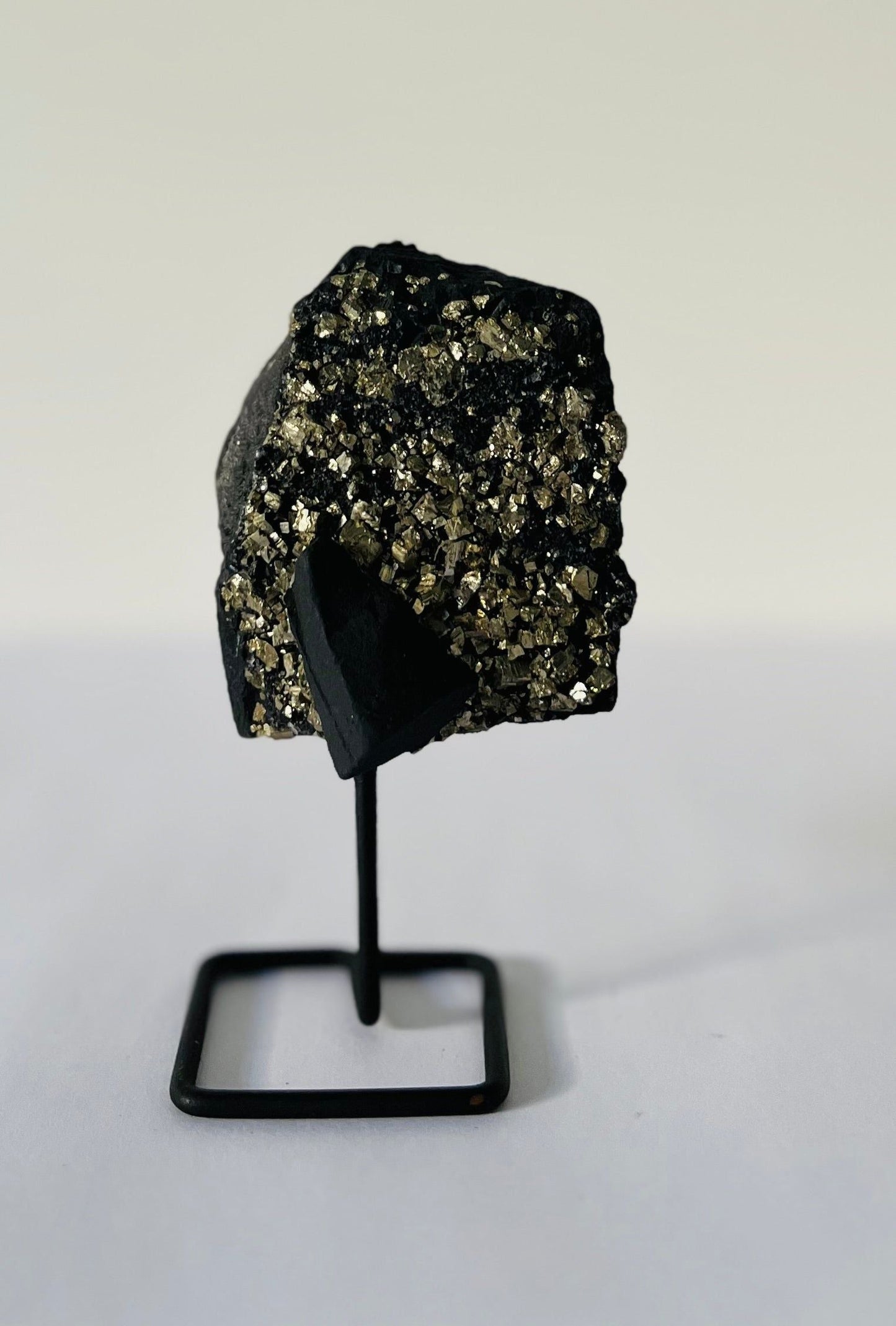 Pyrite & Shungite on Stand