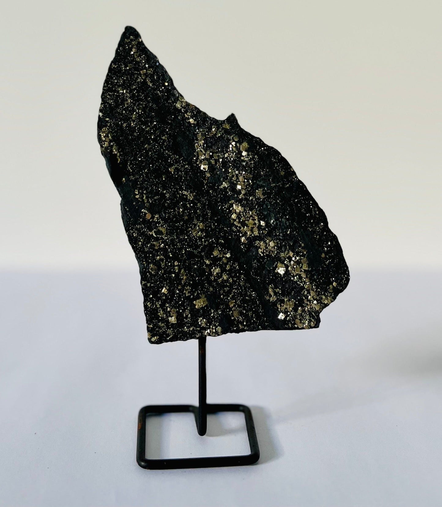 Pyrite & Shungite on Stand