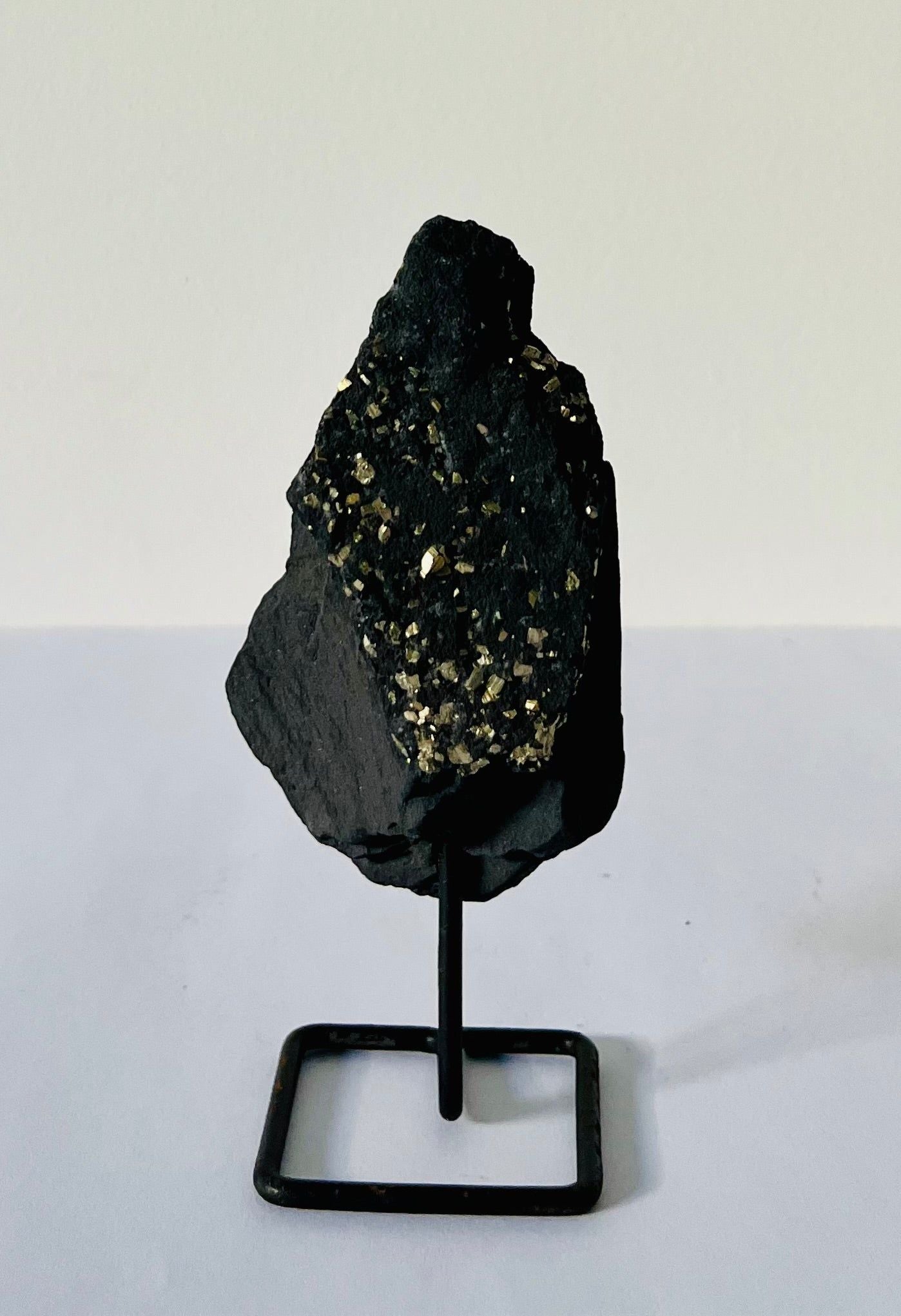 Pyrite & Shungite on Stand