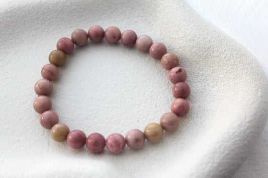 Rhodonite Crystal Bracelet