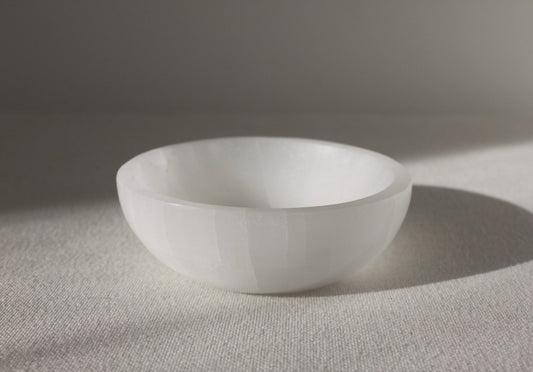 Selenite Bowl