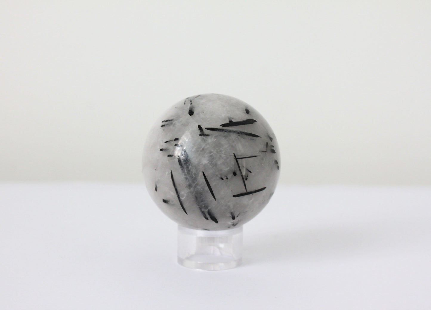 Tourmalinated Quartz Sphere #3 414g