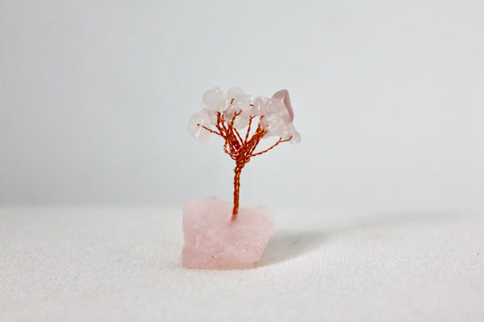 Rose Quartz Tree of Life